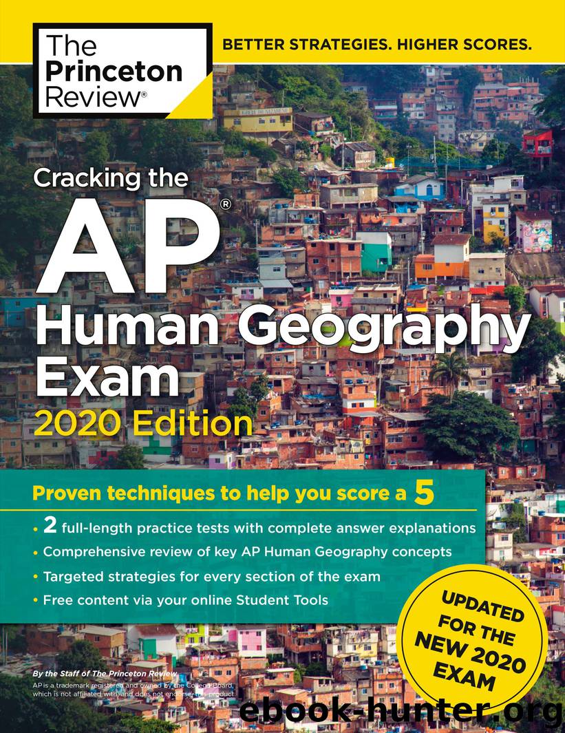 Cracking the AP Human Geography Exam, 2020 Edition by The Princeton
